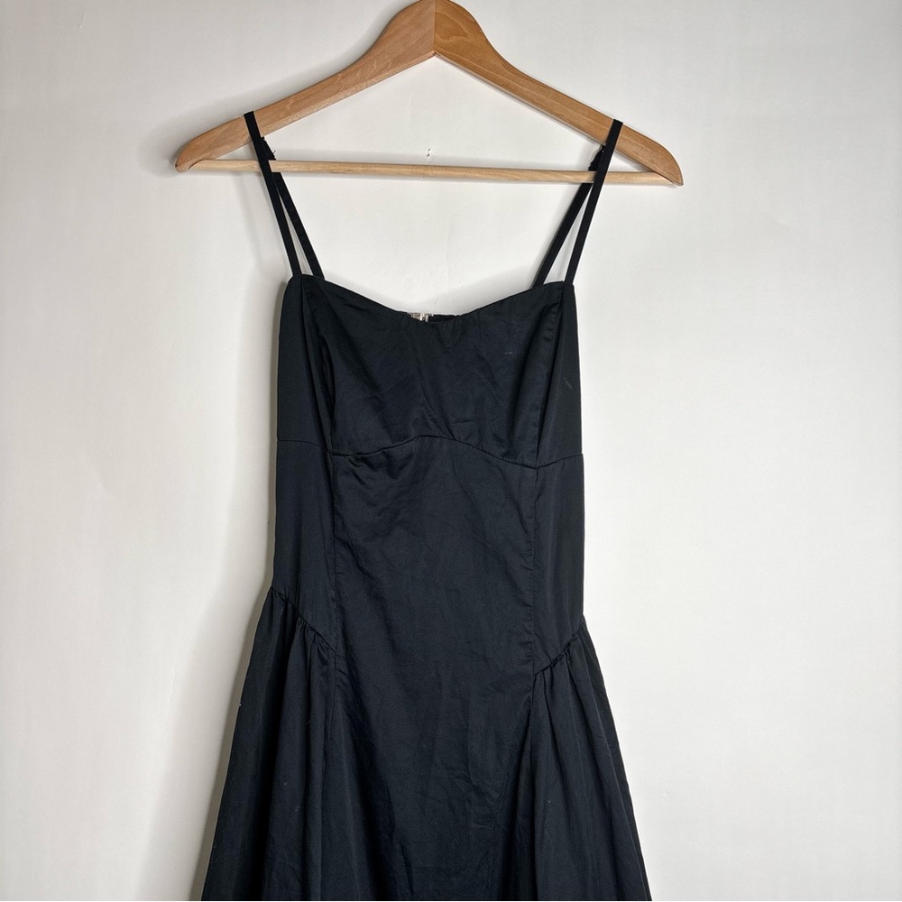 Abercrombie & Fitch Black Maxi Dress with Spaghetti Straps - Picture 4 of 11